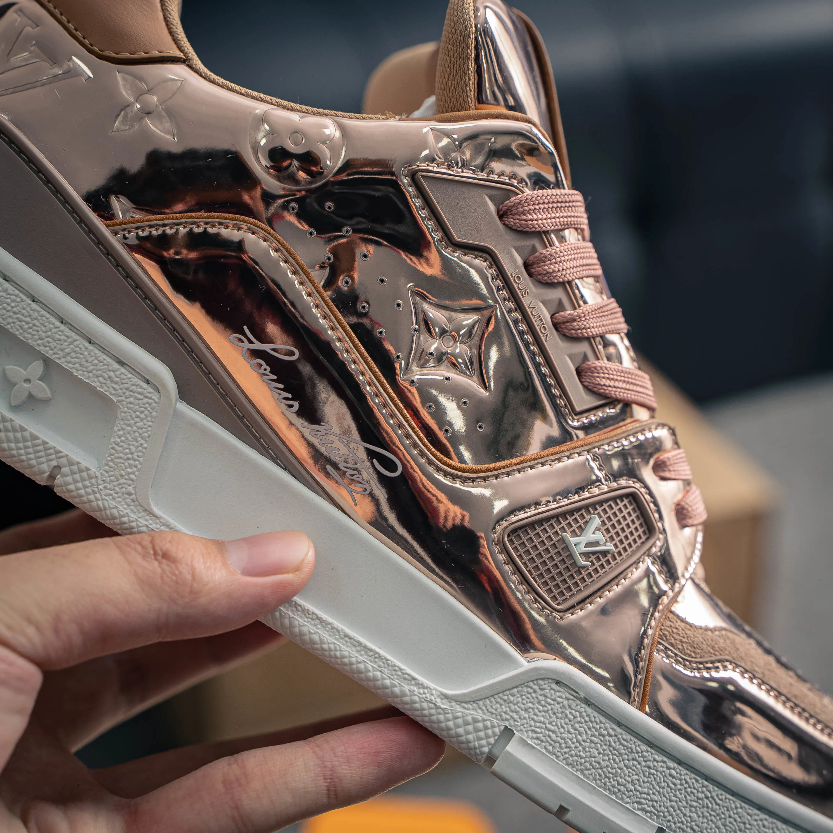 【MS 】 Louis Vuitton LV Trainer Series Sneakers ✦ ，✦ NFC ✦ ZP ， ✦